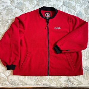 Vintage Coca-Cola Embroidered Fleece